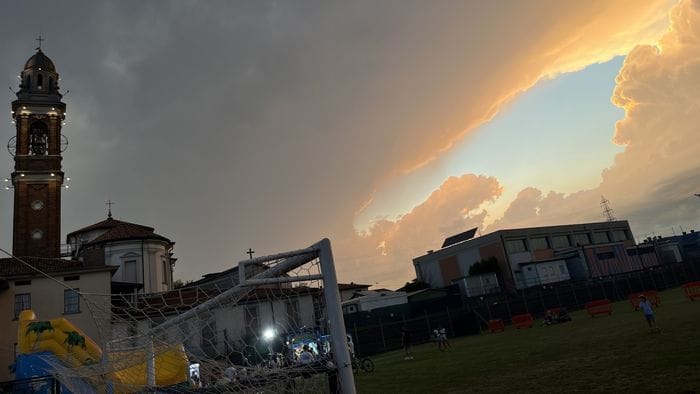 «Squarcio nel cielo...»