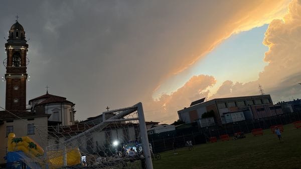 «Squarcio nel cielo...»