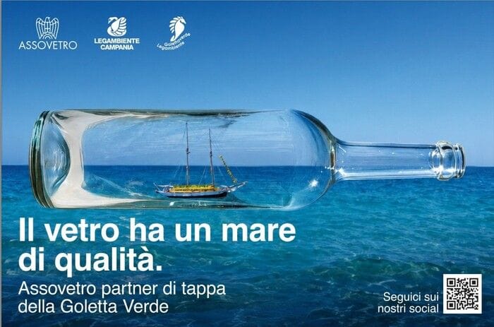 Assovetro su Goletta Verde per portare la tutela del mare nelle scelte di ogni giorno