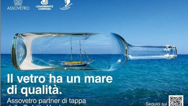 Assovetro su Goletta Verde per portare la tutela del mare nelle scelte di ogni giorno