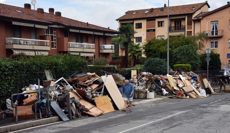 Morla, a due anni dall’alluvione ci sono ancora i sacchi 