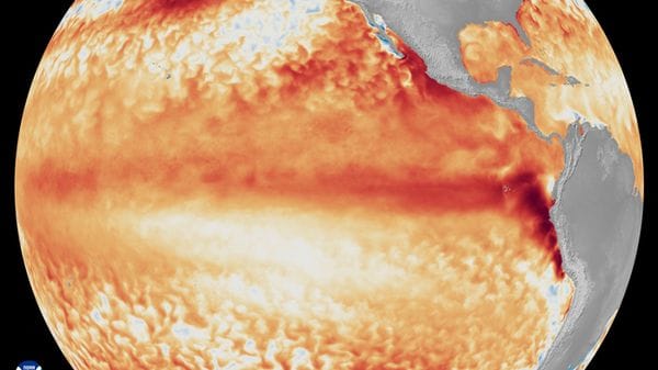  L'attuale El Niño è destinato a essere il più imponente degli ultimi 150 anni 