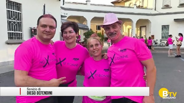 Treviglio, 600 partecipanti alla Camminata in Rosa