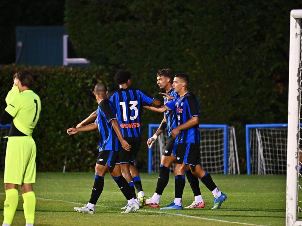 Atalanta, amichevole contro l’Arezzo. Sotto di due gol nel primo tempo, rimonta e vince 3-2
