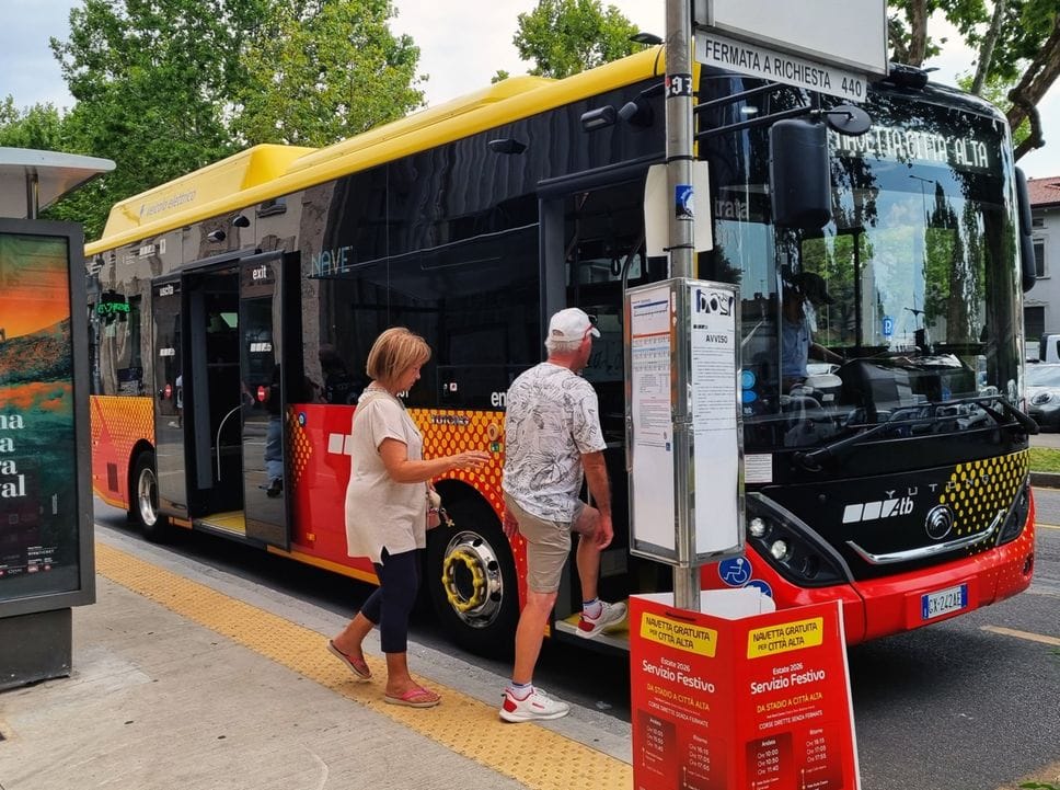 Città Alta, le navette gratis non ingranano: solo trecento passeggeri in sei domeniche