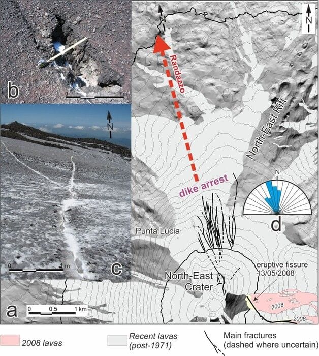 Etna, svelato come si propagano le intrusioni magmatiche
