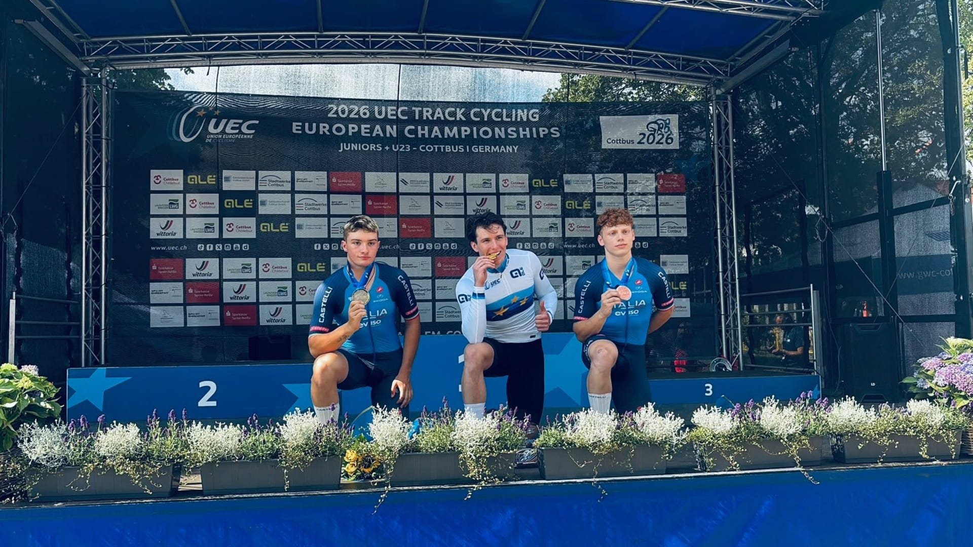 Filippo Cusumano, il giovane talento del ciclismo su pista 