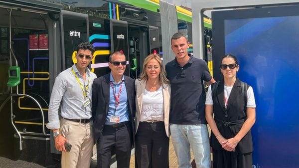 Il primo viaggio sui 30 km della e-Brt: mercoledì viaggi prova gratuiti.  - Video