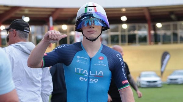 Filippo Cusumano, il giovane talento del ciclismo su pista 