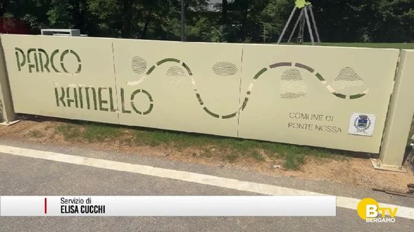 Ponte Nossa, il restyling del parco Ramello