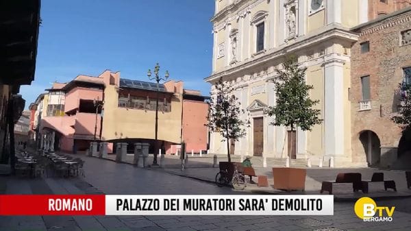 Romano: a ottobre parte la demolizione del palazzo dei muratori