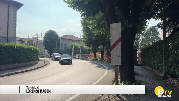 Cisano Bergamasco, i lavori al passaggio a livello