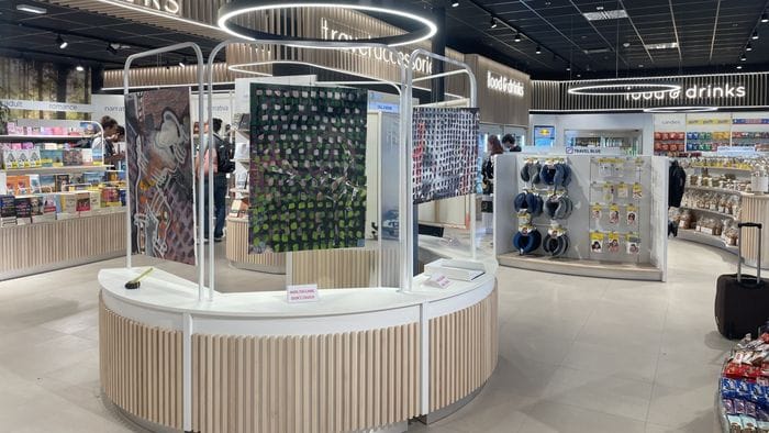 Aeroporto, l’attesa si riempie con l’arte: nasce uno spazio dedicato ai giovani artisti