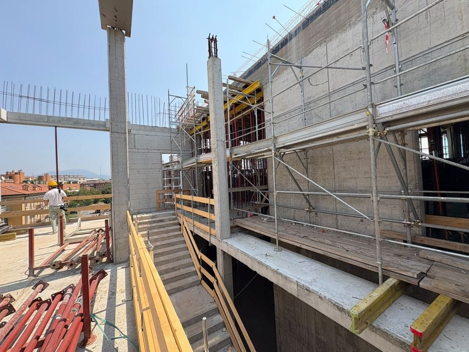 Nuova Gamec, il sopralluogo a tre mesi dalla ripresa dei lavori - Foto