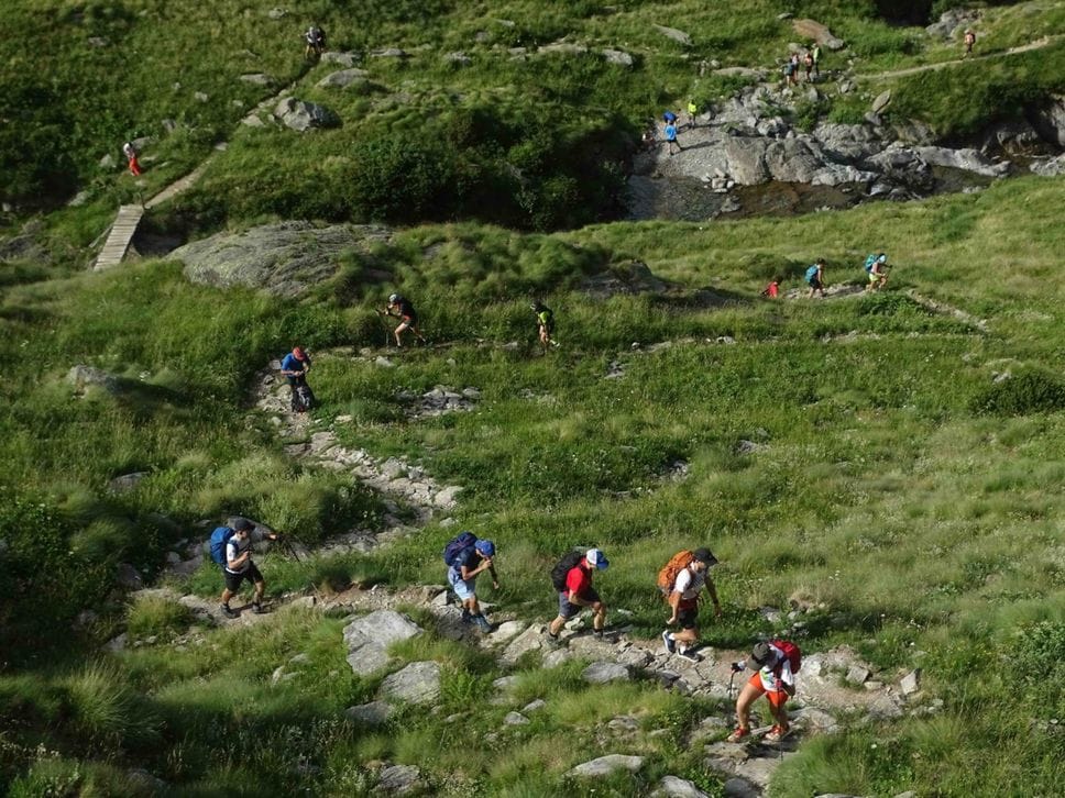 In più di 200 a Fiumenero per la «Brunone Sherpa Vertical» - Foto