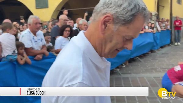 Gandino, Mirko Nicoli vince la Corsa delle Uova