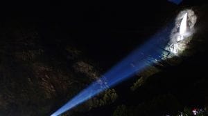 Cascate del Serio in notturna: lo spettacolo sabato 11 luglio