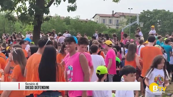 Trescore Balneario, 2.500 ragazzi dei Cre della valle Cavallina protagonisti di una nuova tappa di «Sport giovane»