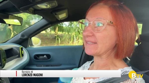 Calusco d'Adda, un'impresa transitare sul ponte, situazione viabilistica molto complessa