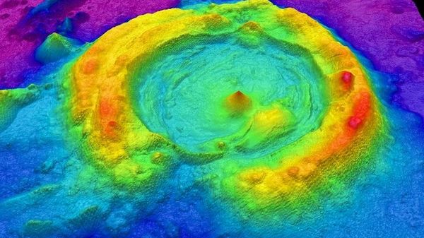 Scoperte 73 caldere nei fondali degli oceani
