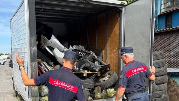 Ciserano, i carabinieri scoprono una discarica illegale