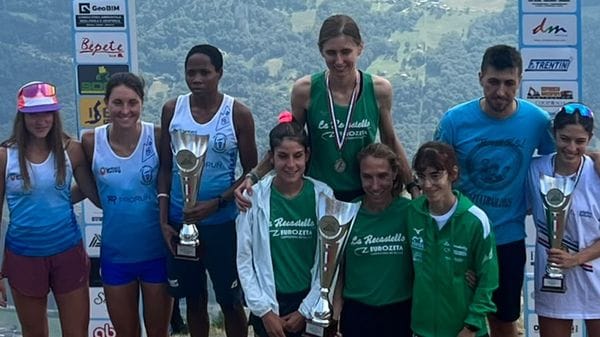 Chilometro verticale: scalata tricolore per le ragazze della Recastello