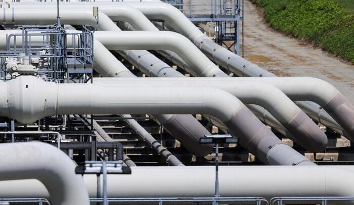 Scende il prezzo del gas in Italia a 61,66 euro a MWh