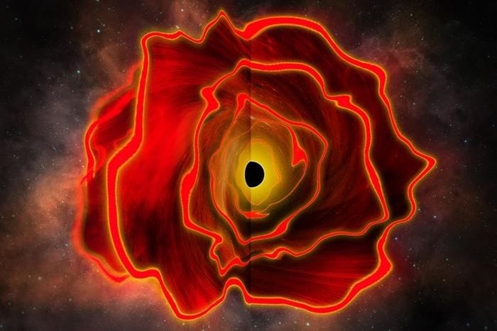 Scoperto un mostro cosmico, è un ibrido tra una stella e un buco nero  