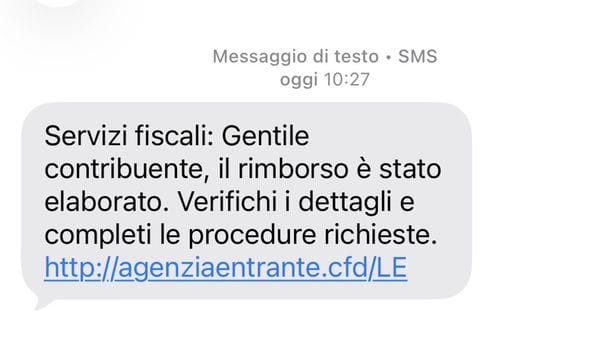 Ancora truffe via sms: attenzione a quella del finto rimborso dell’Agenzia delle Entrate