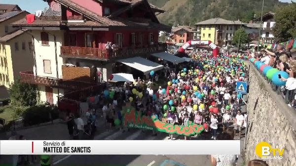 Selvino, successo per la Minimarcia di Berto con oltre mille iscritti