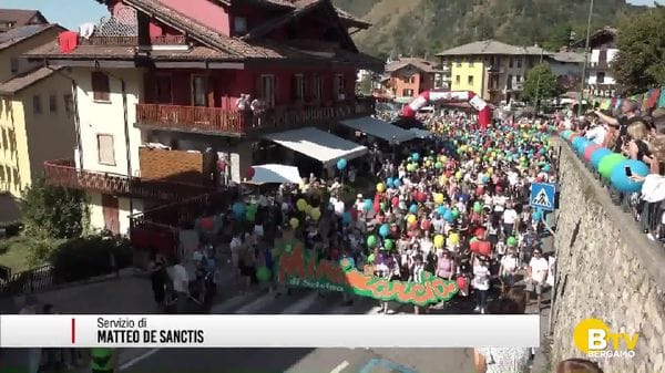 Selvino, successo per la Minimarcia di Berto con oltre mille iscritti