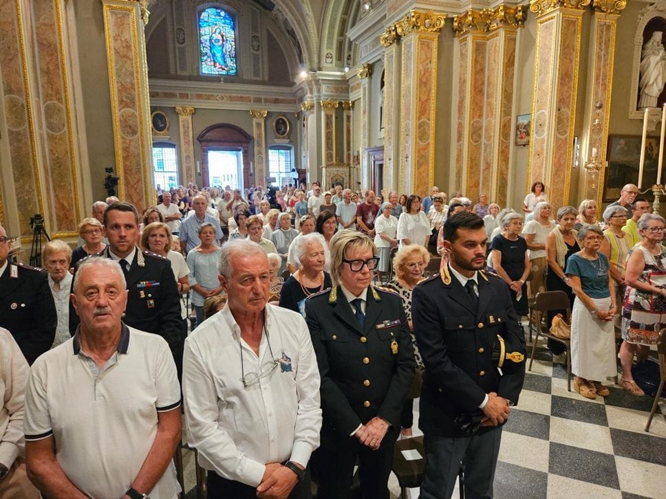 Apparizione, la Messa con il Vescovo Beschi da Santa Caterina: «La pace sia con tutti voi»