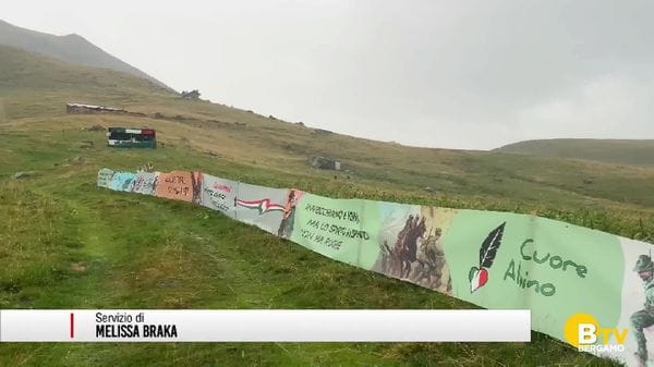 Cusio, monte Avaro, alpini in festa per i 40 anni della Baita del Carpen