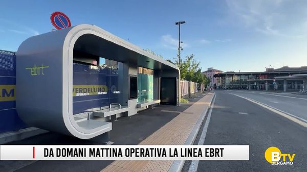 Bergamo-Verdellino, da lunedì 3 agosto operativa la linea di bus elettrici Ebrt