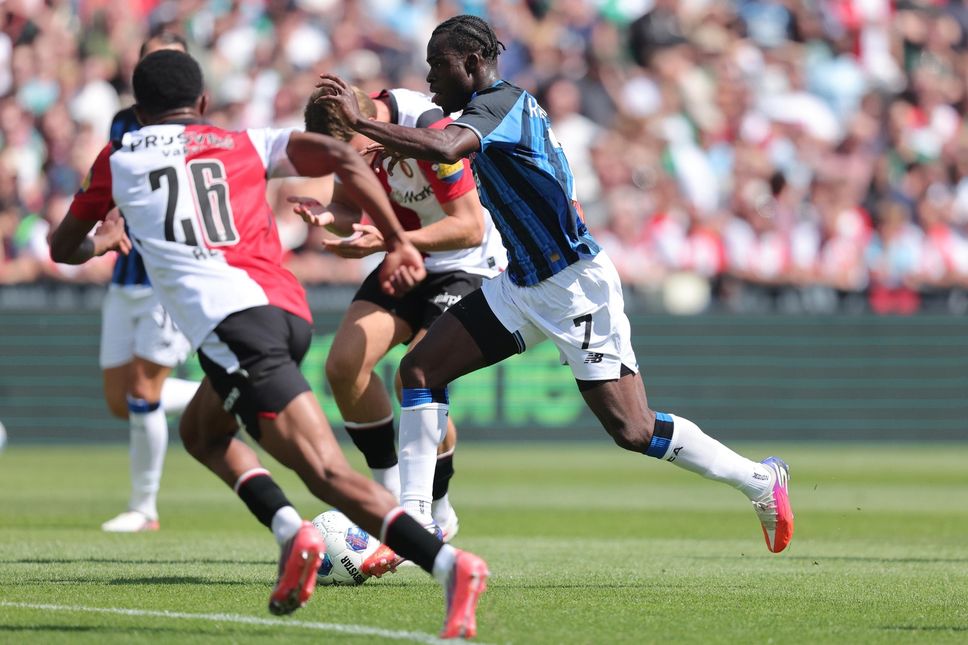 Atalanta in campo contro il Feyenoord: 1-1 al 90’, iniziano i supplementari