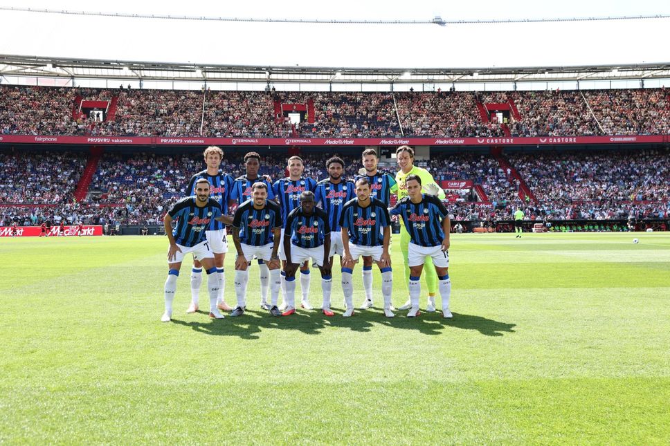 Atalanta in campo contro il Feyenoord: 1-1 al 90’, iniziano i supplementari