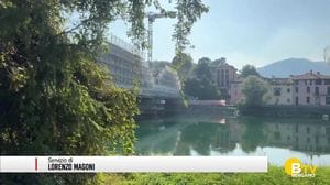 Brivio-Cisano Bergamasco, lo stato di avanzamento del cantiere al ponte sul fiume Adda