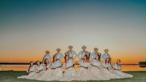 Al via il Festival del folklore, i quattro gruppi in Piazza Vecchia