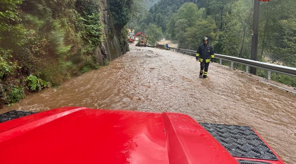 Maltempo, sei paesi colpiti e oltre 150 persone evacuate in Alta Valle Brembana. Nuova perturbazione in arrivo