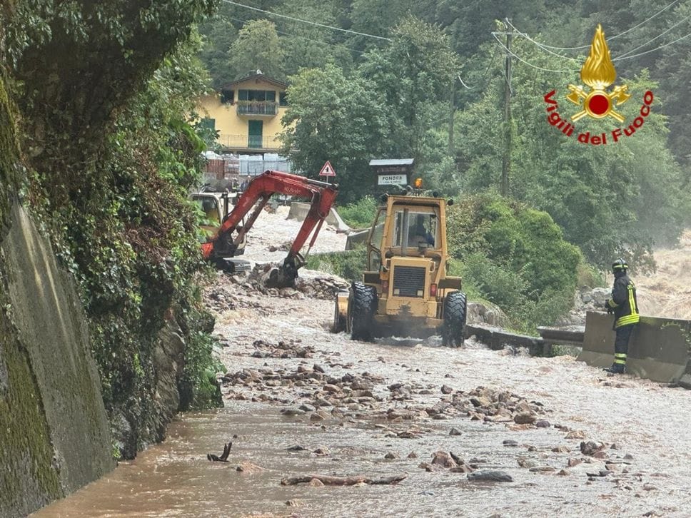 Maltempo, sei paesi colpiti e oltre 150 persone evacuate in Alta Valle Brembana. Nuova perturbazione in arrivo
