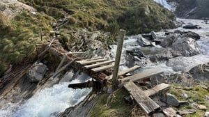 In Val Seriana: «Sentieri e ponti travolti. L’ambiente è sconvolto»