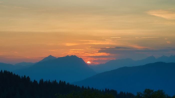 Tramonto al Monte Pora