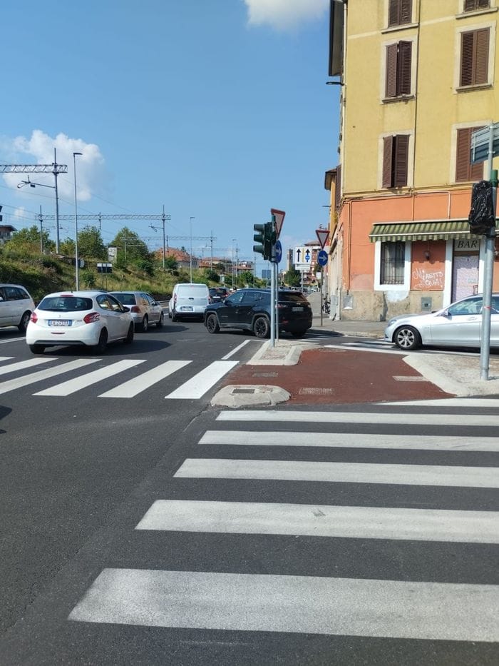 E-Brt, cambia la viabilità tra via Baschenis e via San Giorgio: prime modifiche per il cantiere - Foto