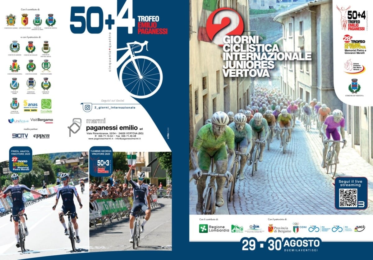 Torna la «2 Giorni Ciclistica» di Vertova e porta in gara atleti da ogni continente