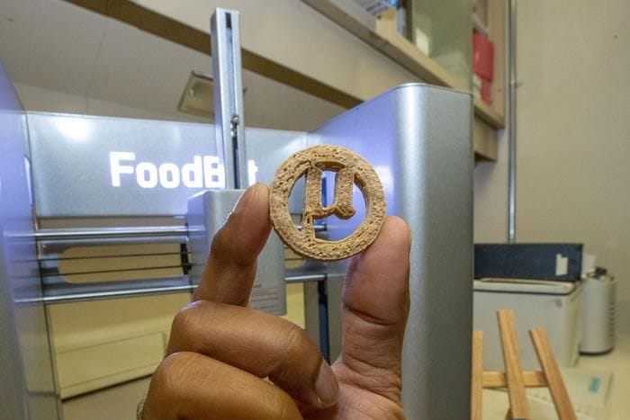 Biscotti commestibili a partire dalla plastica delle bottiglie