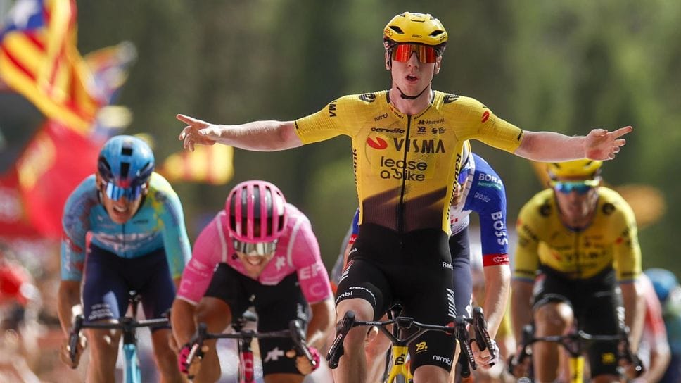 Gran volata di Romele: a un passo dal podio nella 5ª tappa della Vuelta