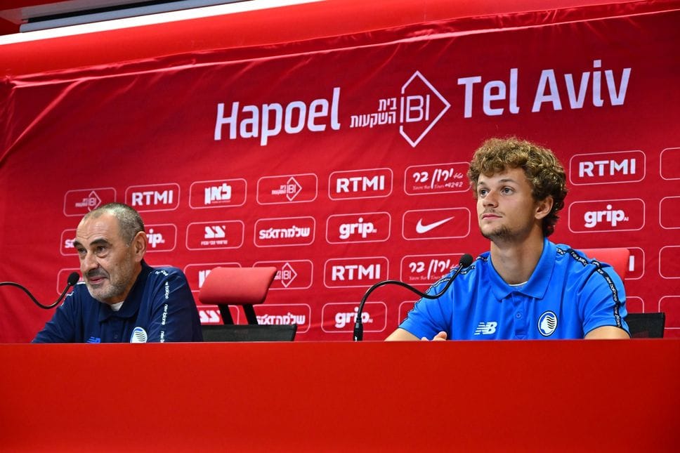 Hapoel-Atalanta, Sarri spinge i suoi: convinti di farcela senza presunzione