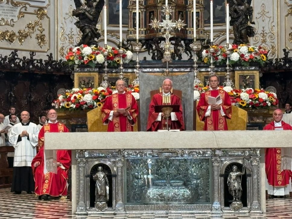 «La concordia nasce da giustizia, libertà e amore». Il Vescovo per Sant’Alessandro: viviamo con fraternità - Foto
