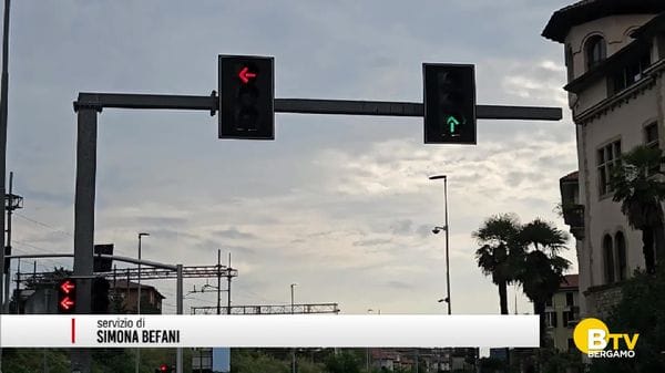 Lavori e cantieri in corso a Bergamo per modificare la viabilità dopo l'introduzione delle e-brt.