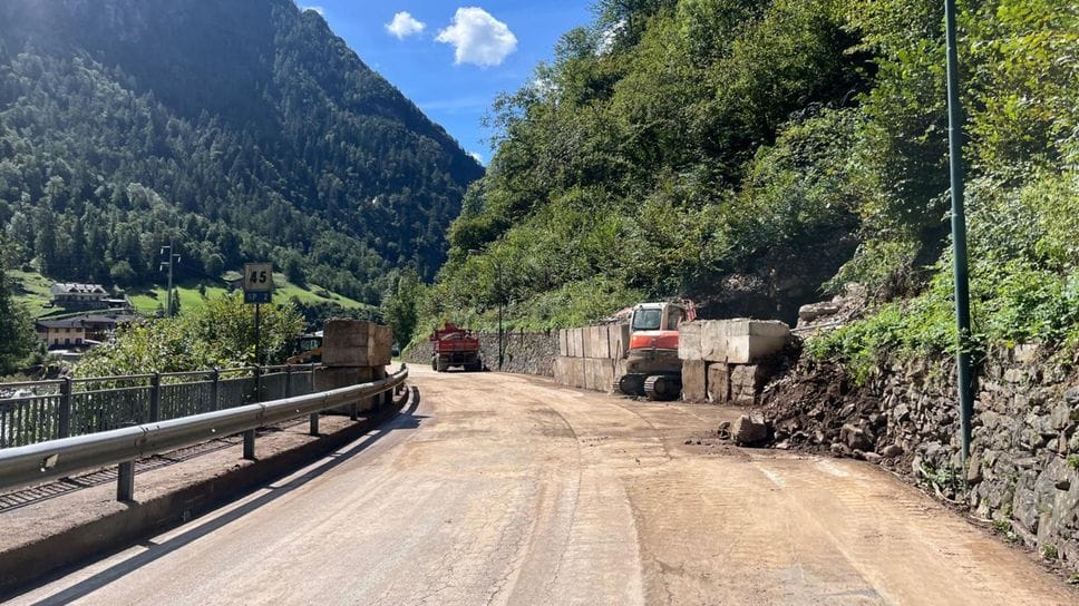 Maltempo: Isola di Fondra, danni per 2,3 milioni. Riapre l’ultimo tratto di strada